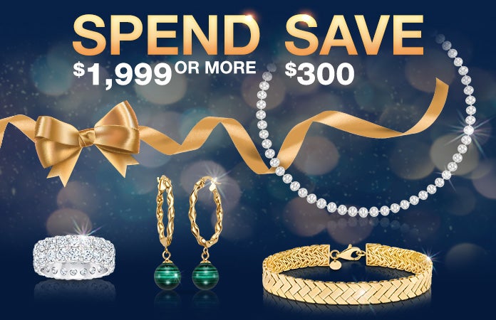 Shop Jewelry Spend Save, spend $1,999.99 and get $300 off