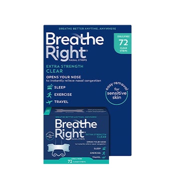 Breathe Right Extra Strength Clear AND/OR Tan Nasal Strips