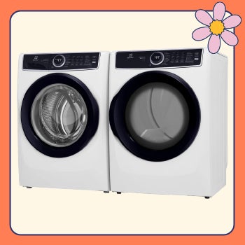 Electrolux 6 Series Laundry Bundle 5.2 cu ft. Front Load Washer and 8.0 cu ft. Electric Dryer.
