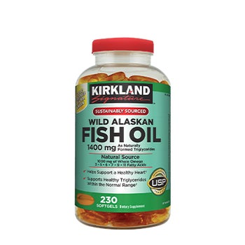 Kirkland Signature Wild Alaskan Fish Oil