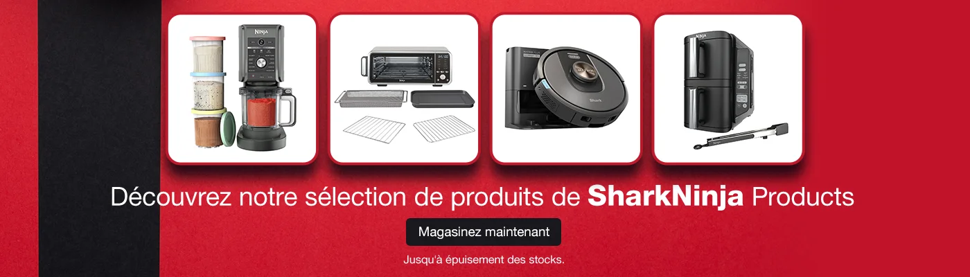 Découvrez notre sélection de produits de SharkNinja. Jusqu'à épuisement des stocks. Magasinez maintenant.