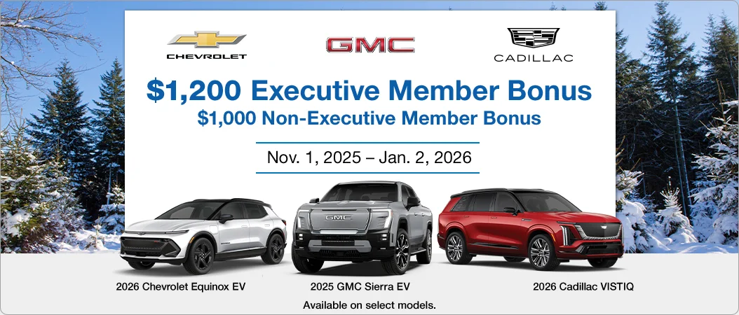 $1,200 Executive Member Bonus $1,000 Non-Executive Member Bonus  Nov. 1, 2025 - Jan. 2, 2026