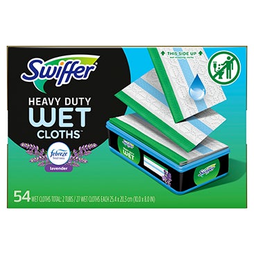 Swiffer Mop Heavy Duty Wet Mopping Cloths