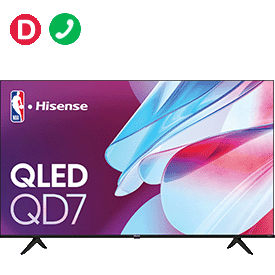 Hisense 85-inch Class - QD7 Series - 4K UHD QLED LCD TV