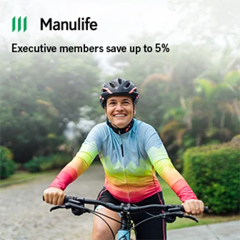 Manulife  Executive members save up to 5%
