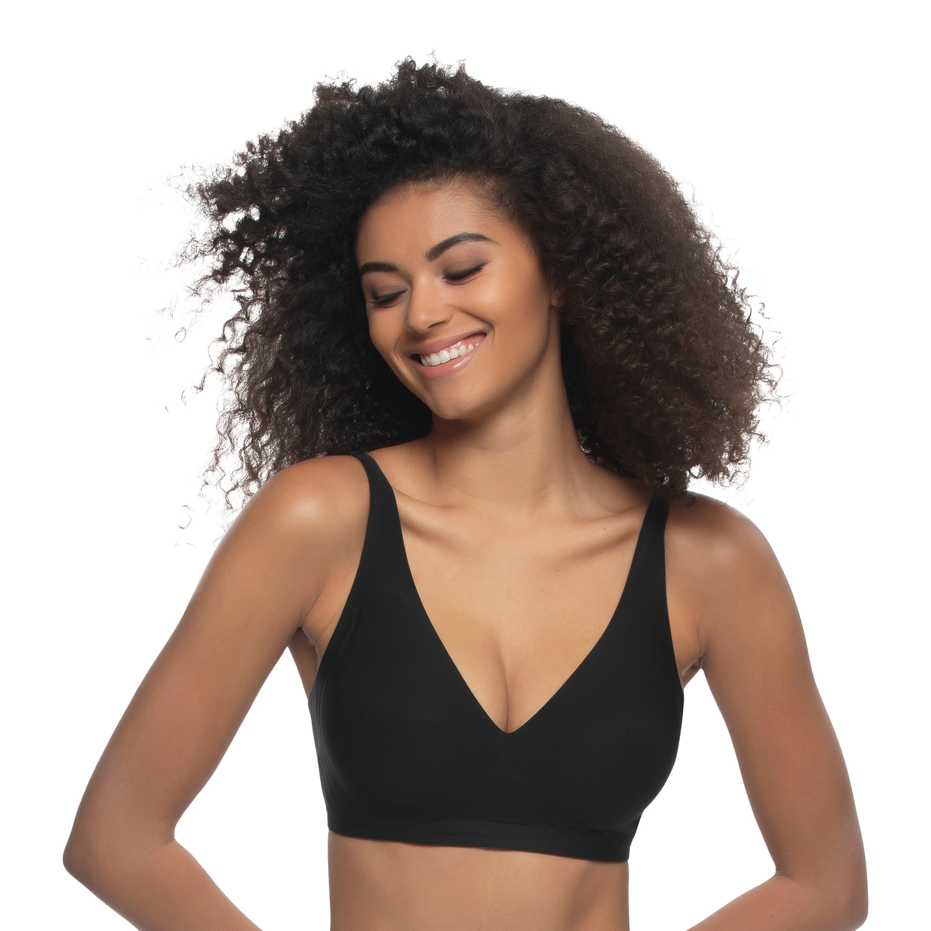 Buffalo bonded wire-free bra
