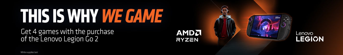 this is why we game get 4 games with the purchase of the lenovo legion go 2 amd ryzen while supplies last g lenovo legion