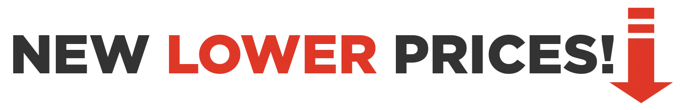 New lower prices
