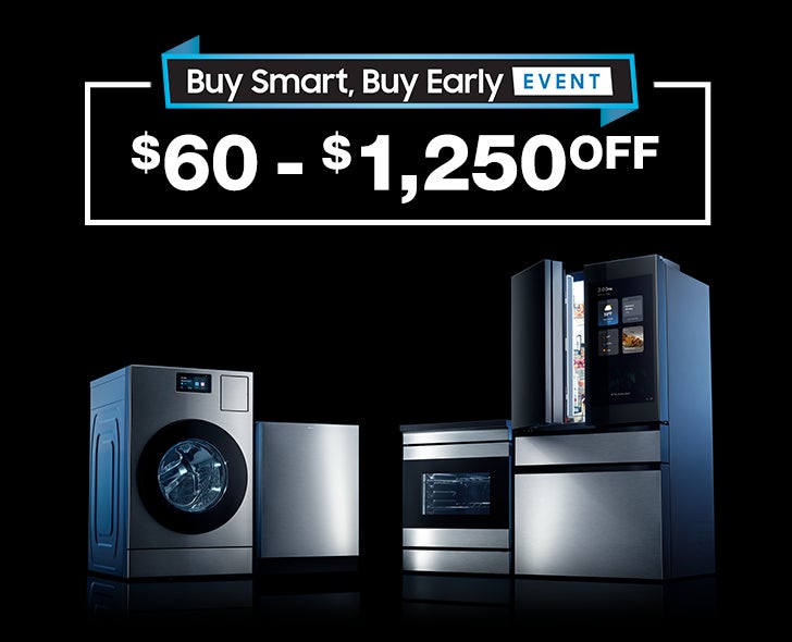 samsung appliances $60-$1250 off 4/28-5/11