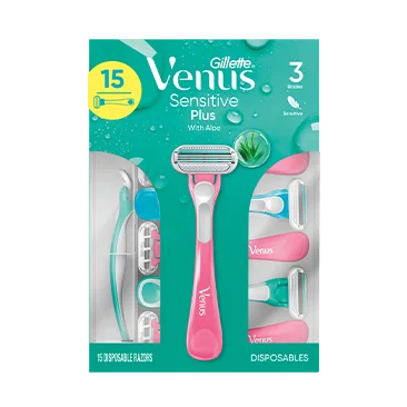 Gillette Venus Sensitive Plus Disposable Razor