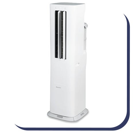 Hisense 8000 BTU Dual Hose Portable Tower Air Conditioner