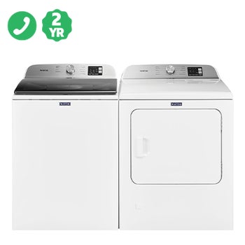 Maytag Top Load Washer 4.8 cu. ft. AND/OR Electric Dryer OR Gas Dryer 7 cu. ft.