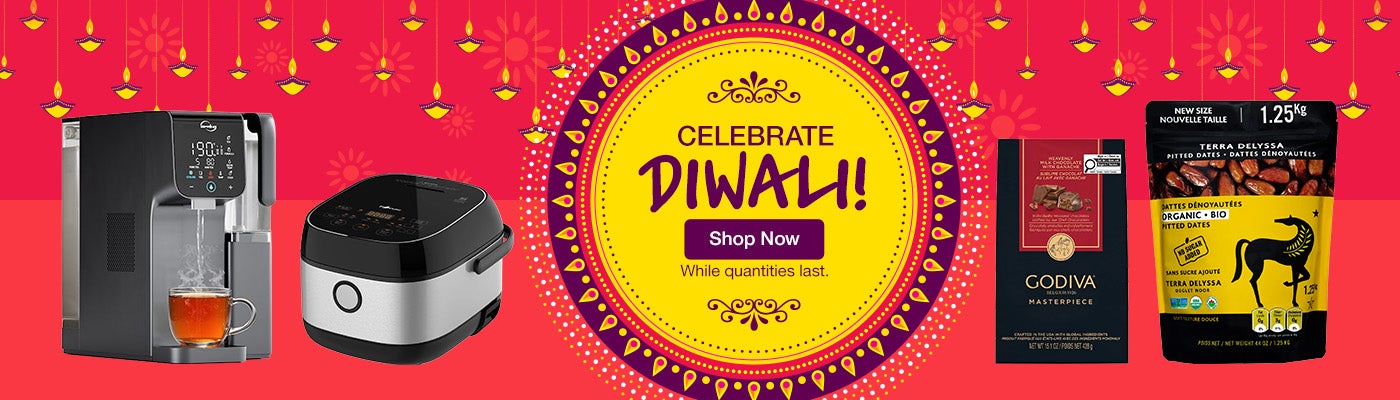 Celebrate Diwali! Shop Now. While quantities last.