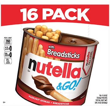 Nutella & Go! Hazelnut Spread with Breadsticks