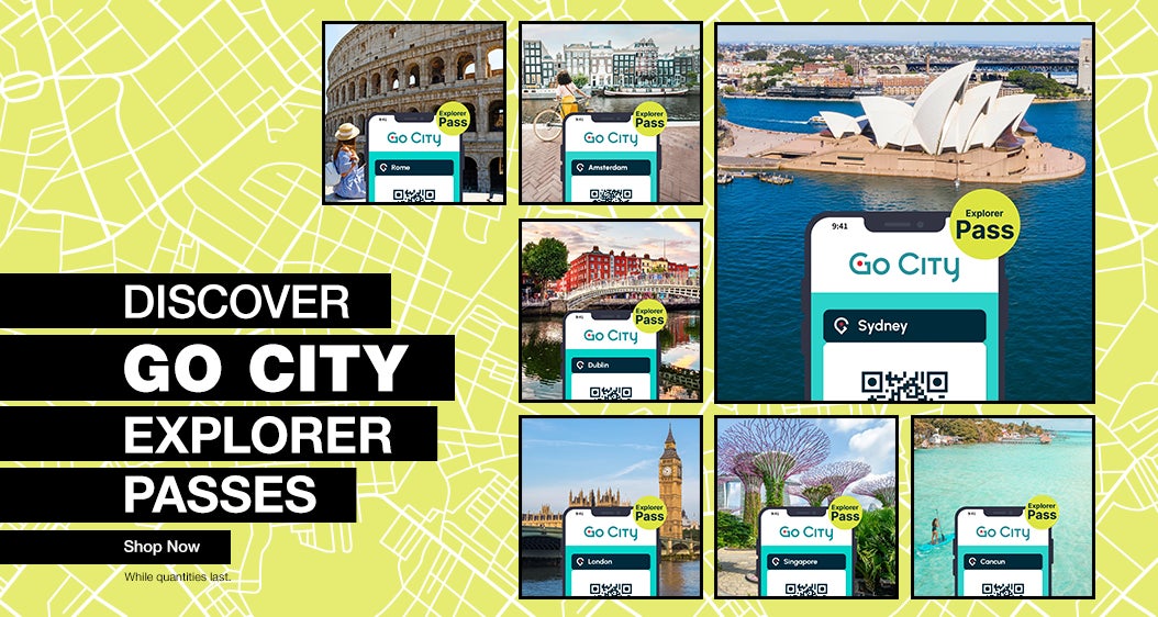 Discover Go City Explorer passes. While quantities last. Shop Now.