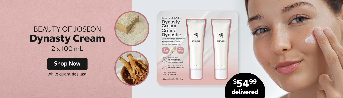 Beauty of Joseon Dynasty Cream, 2 x 100 mL. $54.99 Delivered. Shop Now. While quantities last.