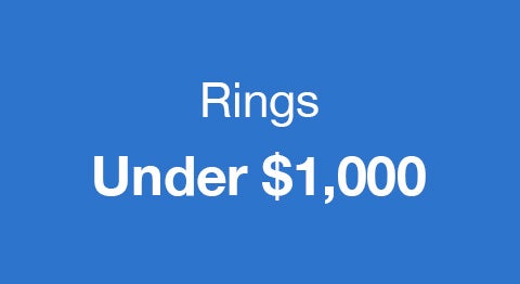 Rings Under $1,000