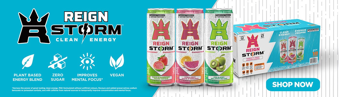 Reign Storm. Clean Energy. Shop Now