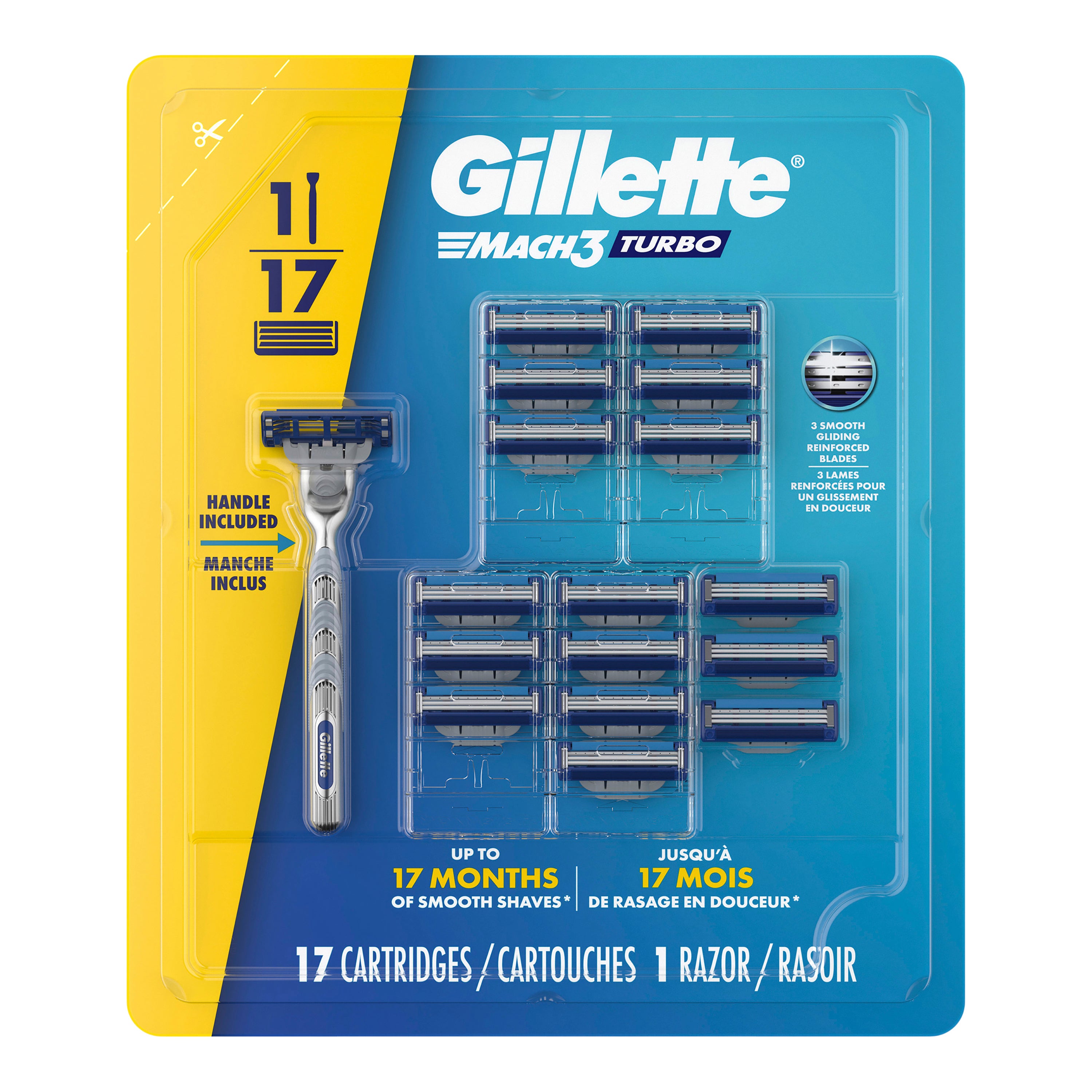 Gillette Mach3 Turbo razor