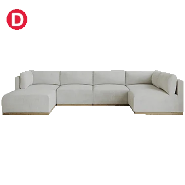 Henredon Murphy Modular Sectional with Ottoman AND/OR Henredon Murphy Swivel Chair