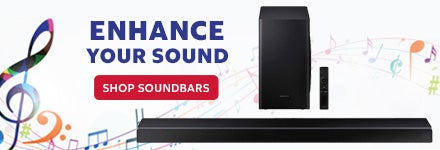 Enhance your Sound. Shop Soundbars.