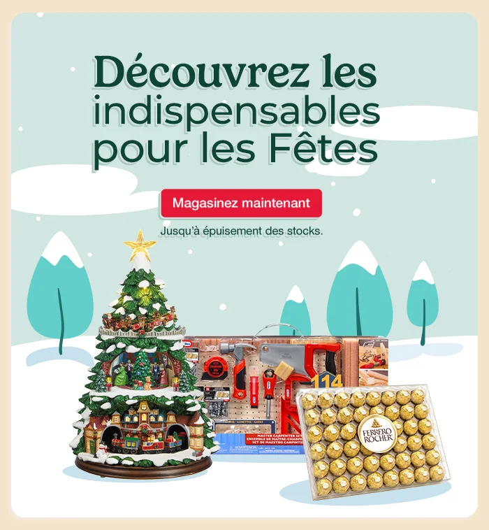 Découvrez les indispensables pour les Fêtes  Jusqu'à épuisement des stocks. Magasinez maintenant.