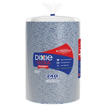Dixie Ultra 8 1/2" Paper Plates