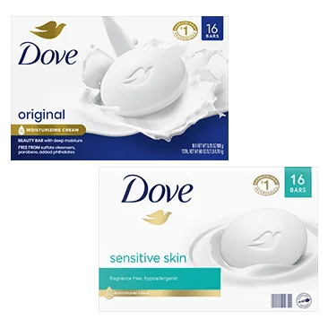 Dove Sensitive Skin Moisturizing Beauty Bar