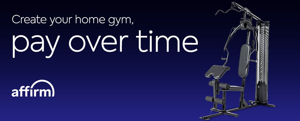 create your home gym. pay over time