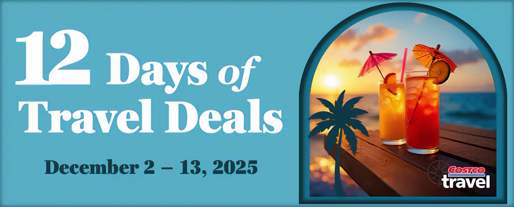 costco travel 12 days of deals