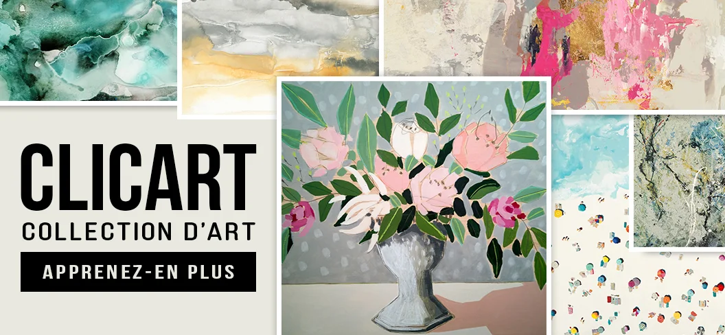 Collection de reproductions d’oeuvres d’art surdimensionnées Plus d’une centaine d’œuvres disponibles dans des dimensions variées Apprenez-en plus