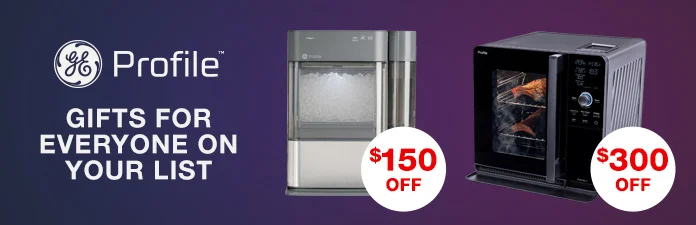 GE Profile Smart Indoor Smoker and GE Profile Opal 2.0 Nugget Ice Maker, 38 lbs