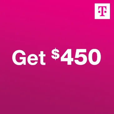 T-Mobile Get $450