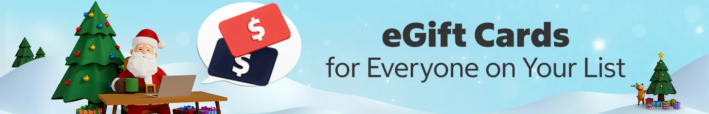 eGift Cards for Everyone on Your List