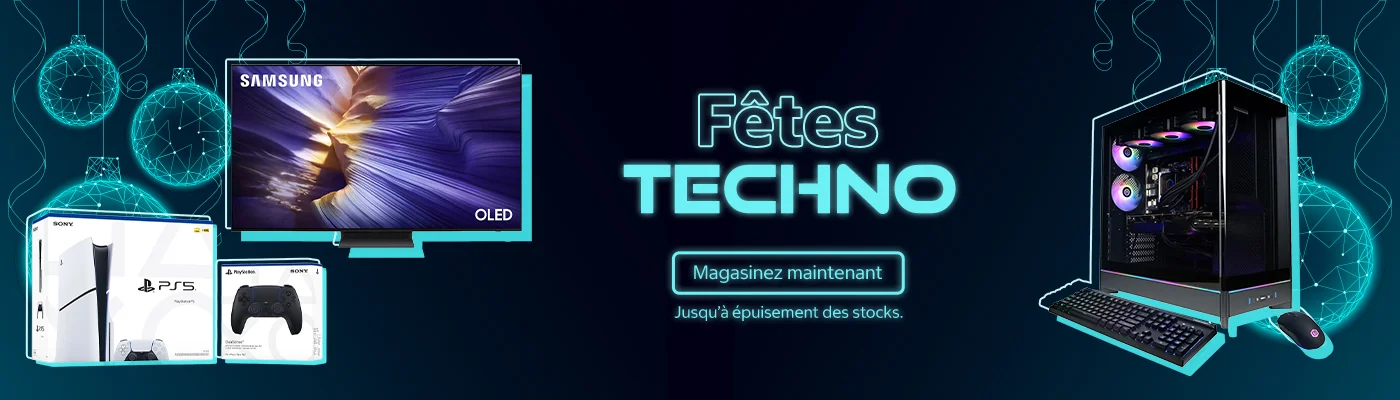 Fêtes techno  Jusqu'à épuisement des stocks. Magasinez maintenant.