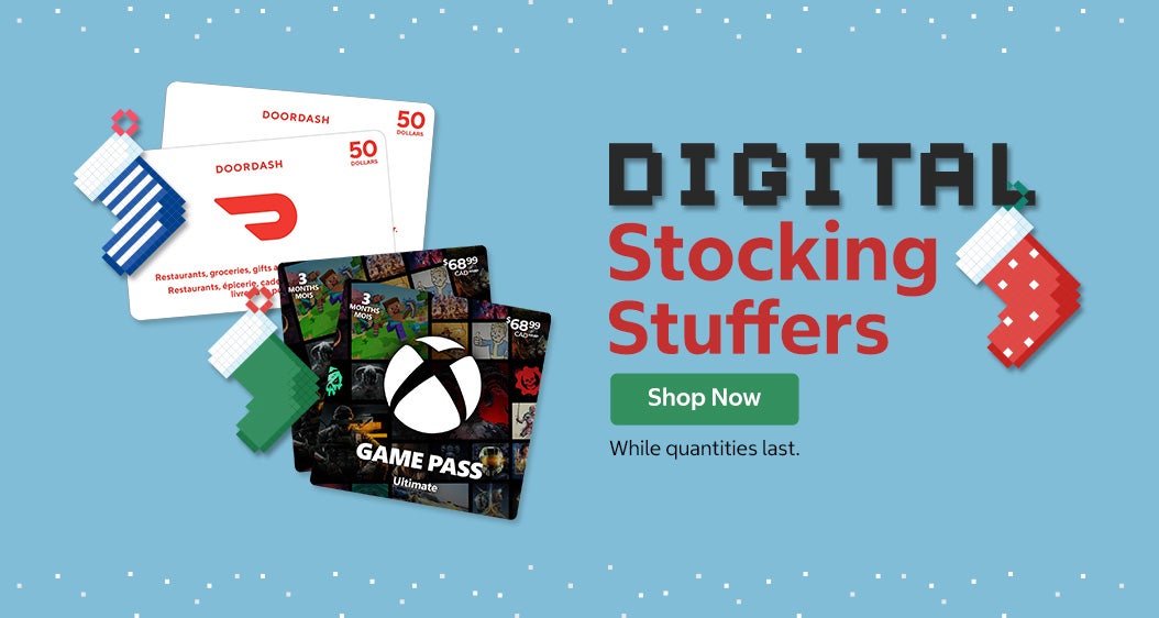 Digital Stocking Stuffers  Shop Now  While quantities last