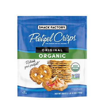 Snack Factory Organic Pretzel Crisps