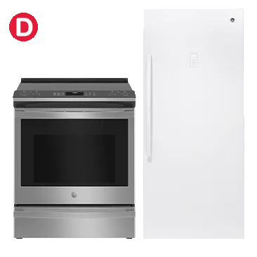 Select GE Freezers and Ranges