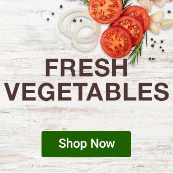 Fresh Vegetables. Shop Now.