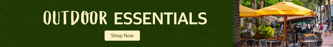 Outdoor Essentials  Shop Now 