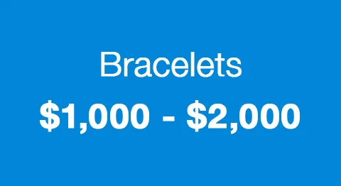 Bracelets Between $1,000-$2,000