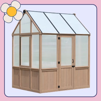 Yardistry 6.7 ft. x 7.6 ft. Greenhouse.