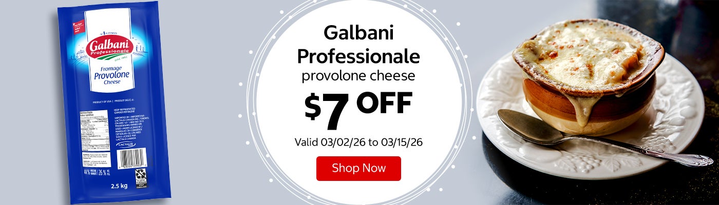Galbani Professionale provolone cheese $7 Off. Valid 03/02/26 to 03/15/26. Shop Now 