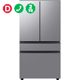 Samsung Bespoke 4-Door French Door Refrigerator with AutoFill Pitcher, Flex-Zone Drawer and Dual Ice Maker