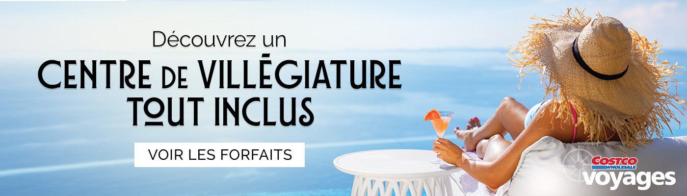 Découvrez un centre de villégiature tout inclus. Voir les forfaits.