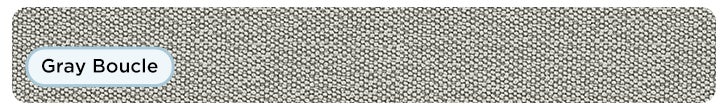 Gray Boucle Swatch