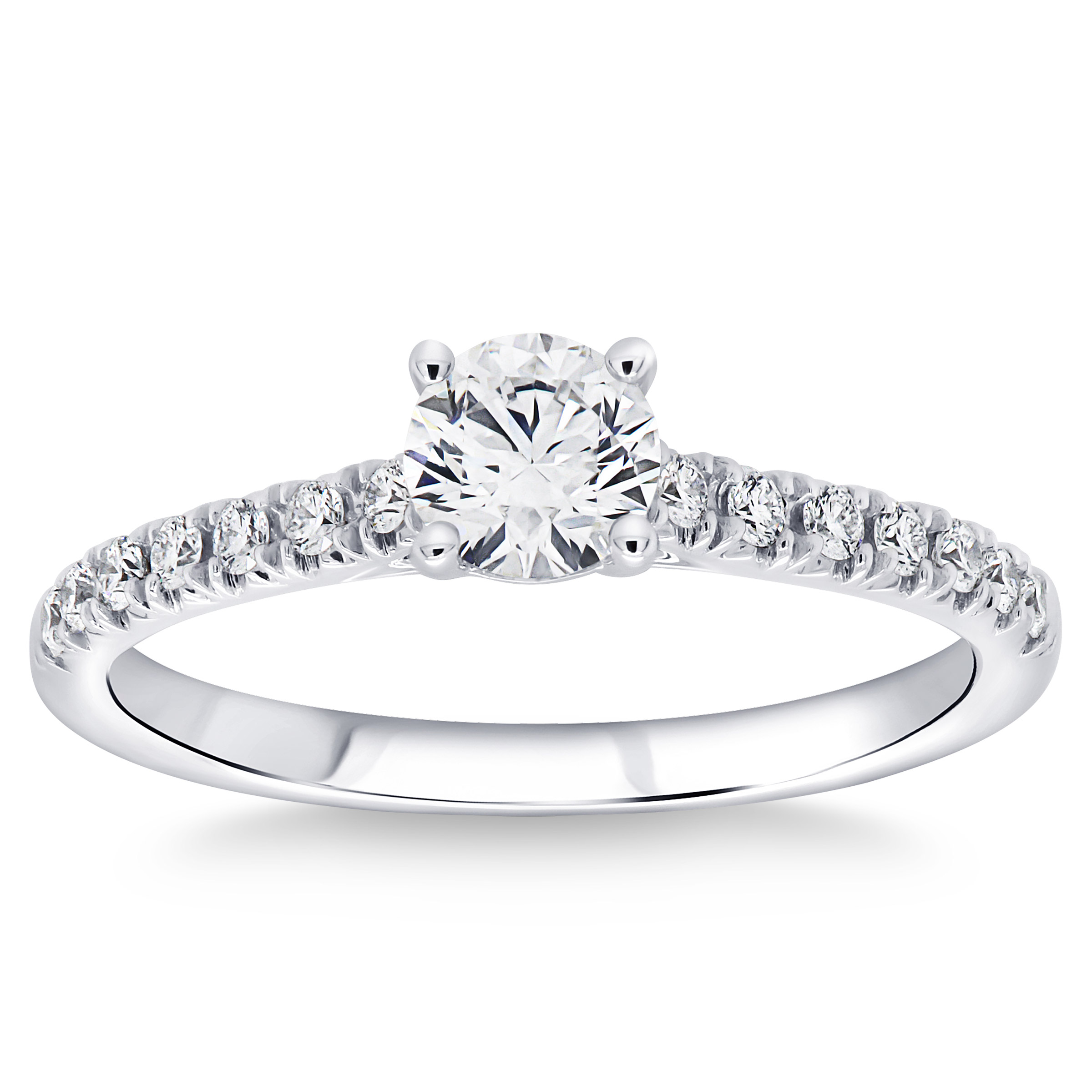 Round Brilliant Diamond Ring (0.70 ctw)