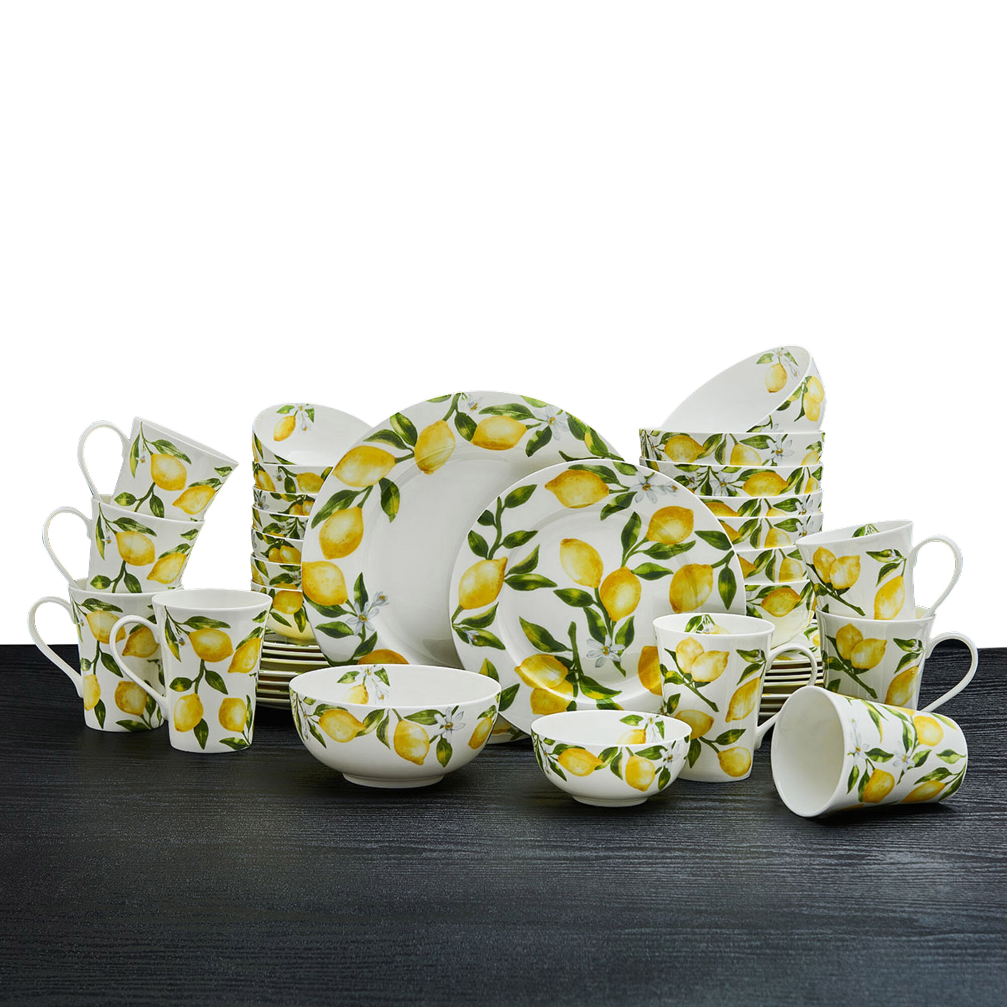 Mikasa Lemons 40-piece Dinnerware Set