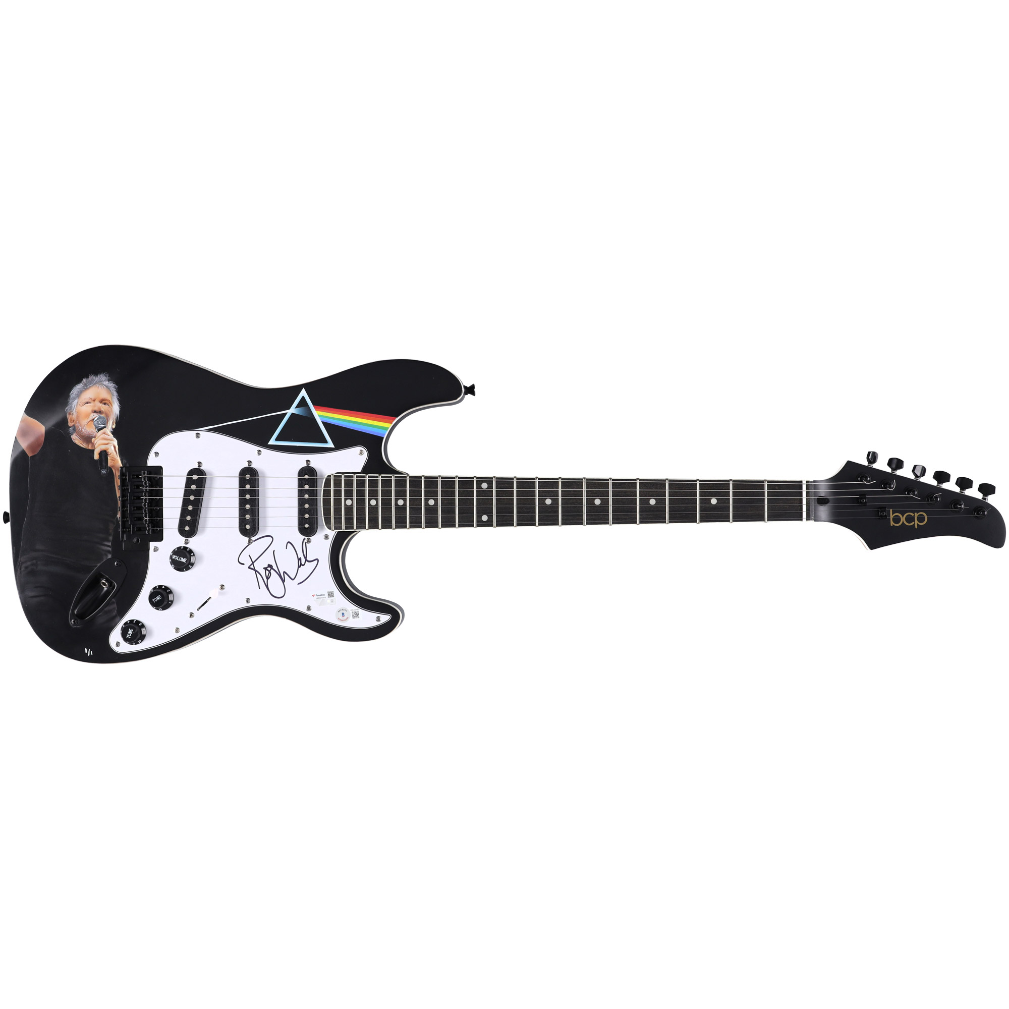 Roger Waters Pink Floyd Autographed BCP Stratocaster Guitar