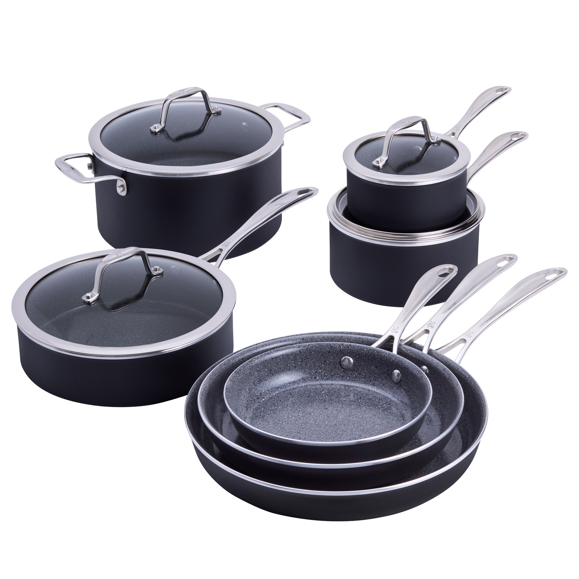 Henckels Capri Ceramic 11-piece Cookware Set | Costco
